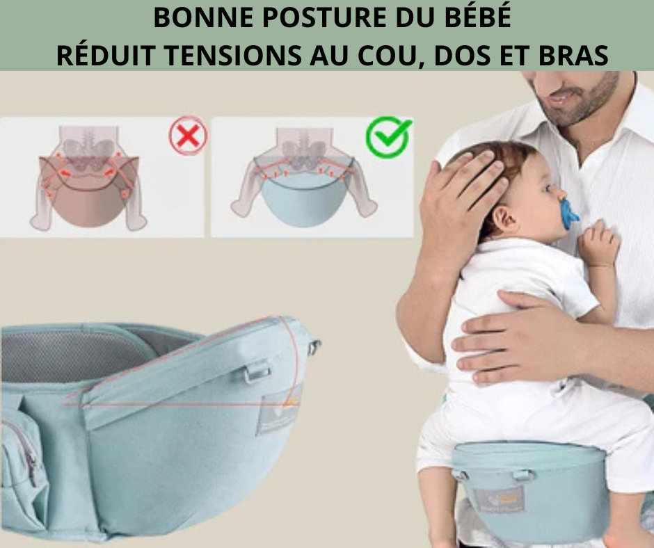 Porte-bébé ergonomique - Kavaya™