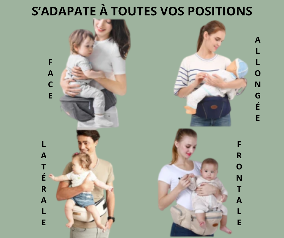 Porte-bébé ergonomique - Kavaya™