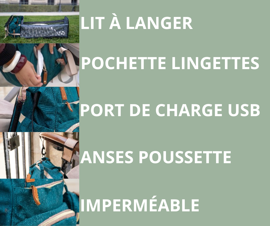 Sac/Lit à langer - Kavaya™