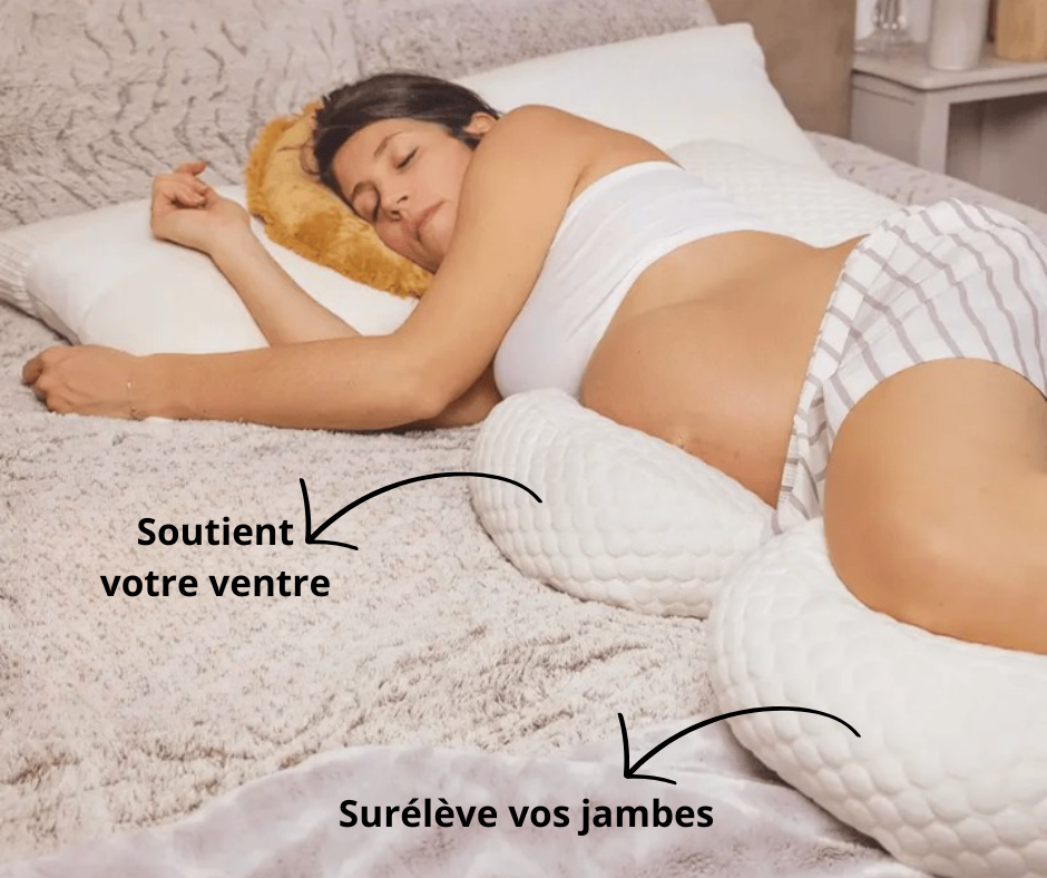 Coussin grossesse 2 en 1 - Kavaya™